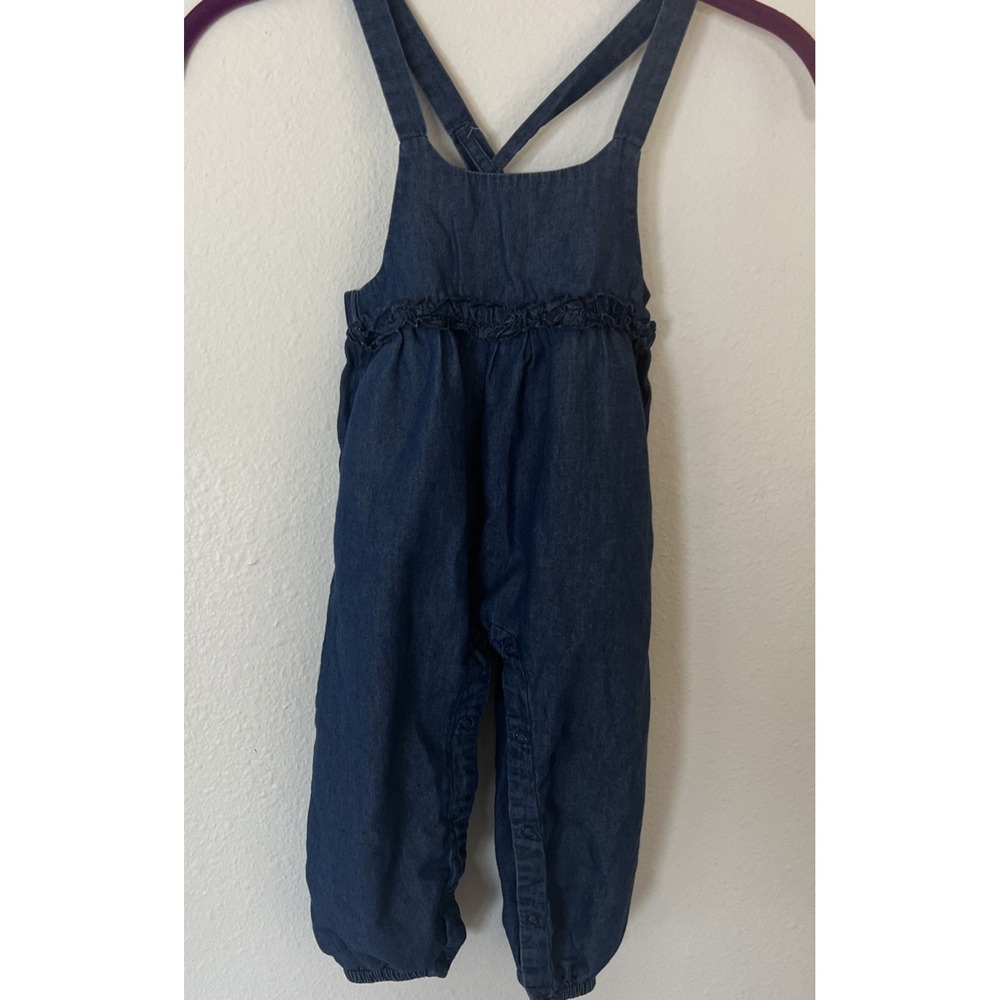 Kids Denim Overalls - Habitual Girl - Size 24 Months
